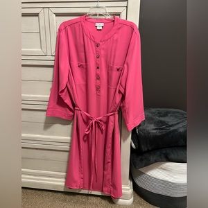 Liz Claiborne Shirt Dress Sz 20